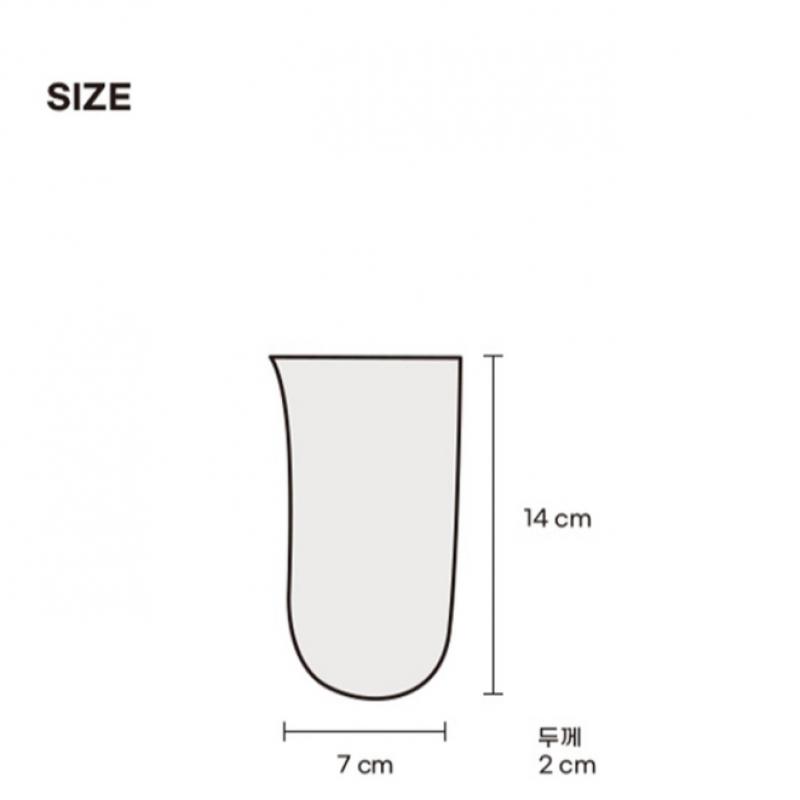 Daiso Height Insole 2 Cm