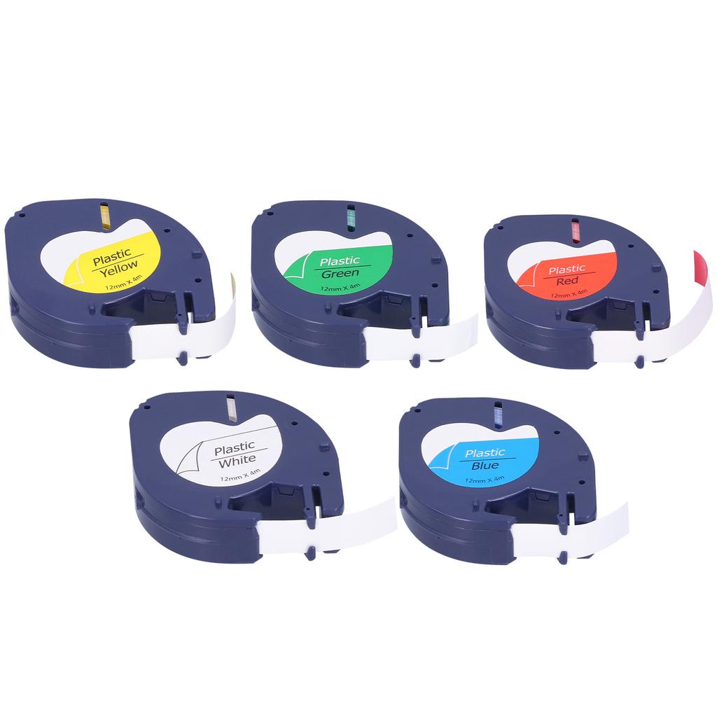 Сменная этикеточная лента для принтера LETRATAG, аксессуары для печати на ленте 12 мм x 4 метра