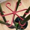 4pcs Plant Stem Support Clips, Flower Stem Gathering Frame For Climbing Plant Stems Support And Vines Grow Upright Fixed Clip