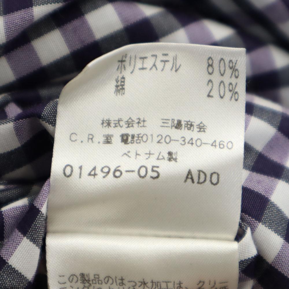 MACKINTOSH PHILOSOPHY Check Pattern Trench Coat 38 With Storage Bag Women Used