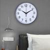 Wall Clock Round Analogue Vintage Home Decor Small Bedroom Kitchen Wall Hanging