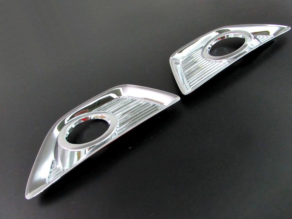 BRIGHTZ Chrome Fog Light Covers for Solio and MA46S MA 21676 MA26S, MA36S, [FOG-COV-129] MA26, A26, 26,