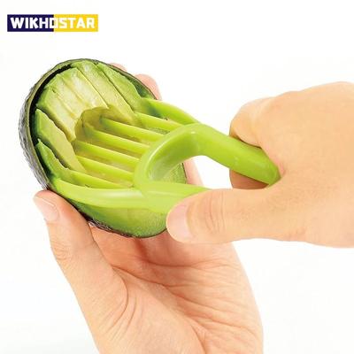 3 в 1 Авокадо Слайсер Ши Серпорез Масло Очиститель Фруктов Резак Сепаратор Мякоти Пластиковый Нож Кухонные Овощные Инструменты Кухонные Гаджеты ADM