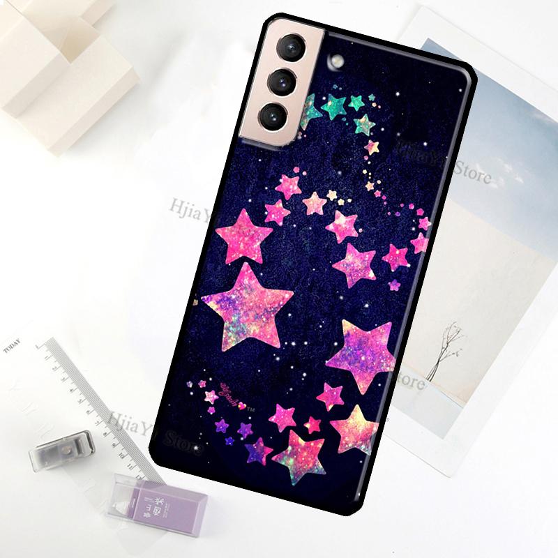 Яркие Звезды Чехол для Samsung Galaxy S23 Ultra Note 20 10 S9 S10 Plus S20 S21 FE S22 Ultra