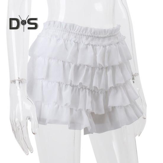 Женский сексуальный комплект из двух мини-юбок с низкой талией, многоуровневая юбка с оборками, короткий расклешенный топ с длинными рукавами и завязками, комплект для вечеринки и клуба