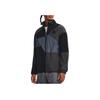 Under Armour Colorblock Logo Stand Collar Long Sleeve Jacket Men Jackets Black 1377304-001