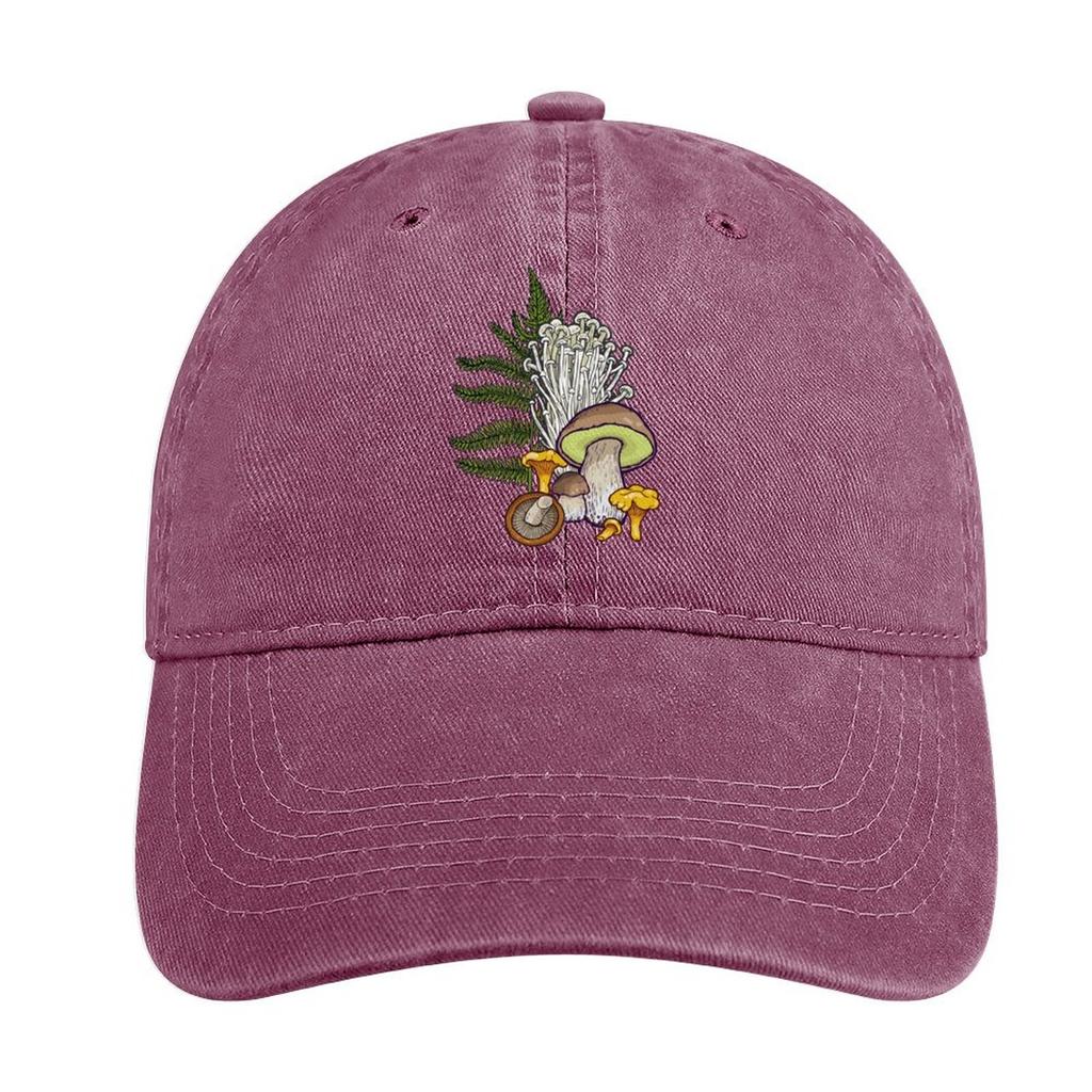 Mushroom Forest Cowboy Hat Fishing Caps Christmas Hats Luxury Woman Cap Unisex'S