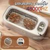 Ультразвуковой очиститель для очков с 3 режимами таймера, автоматический инструмент для чистки, бытовой