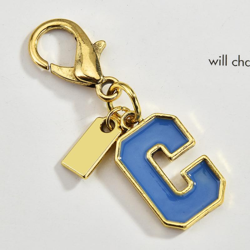 Изысканный брелок для ключей в форме сердца с буквой для женщин, подвеска для сумки, брелок для ключей от машины, креативный шарм для рюкзака, декоративные аксессуары, подарки