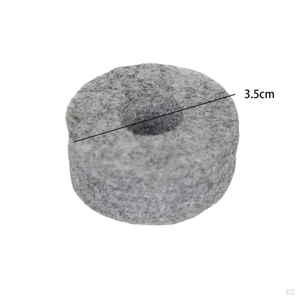 2x Cymbal Stand Felts Drum Felts, Replacement, Soft for Set