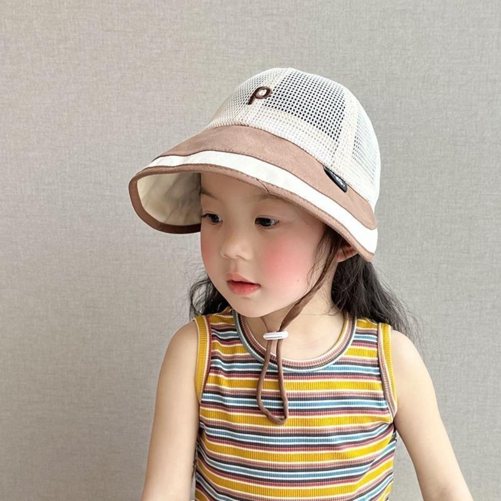Письмо Детская Панама Большой Козырек Детские Летние Шляпы Модные Солнечные Шляпы
