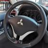 Натуральная кожаная ручная прошивка чехла рулевого колеса для Mitsubishi Pajero V93/V73 (11 моделей) - Полная оклейка