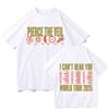 PIERCE THE VEIL 2025 Symbols 'I Can't Hear You World Tour' Date T-Shirt Oversized Clothing Summer Cotton Tee Unisex T Shirts