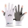 Anti-UV Fishing Gloves Summer Driving Gloves New Sunscreen Gloves  Men