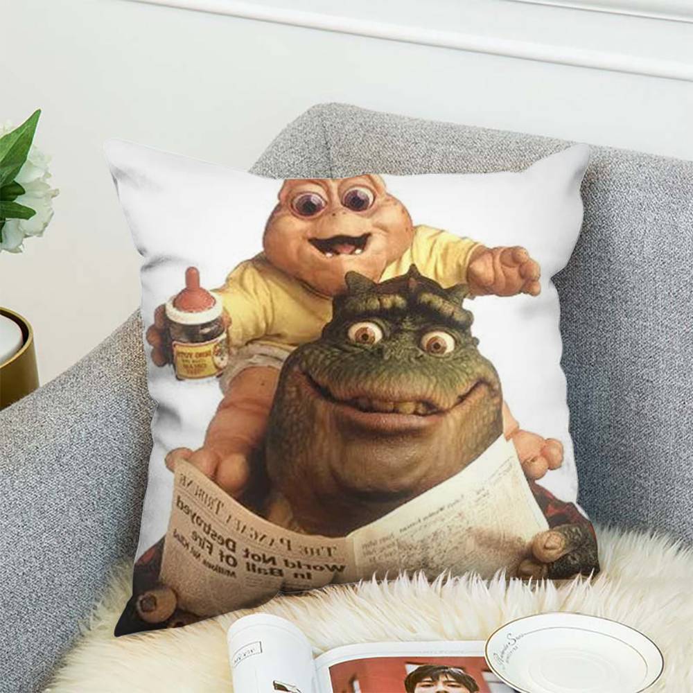 Baby Sinclair Pillow Case Sofa Decorative Home Doublesided Print Plush Square Throw Pillow Cushion Cover