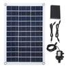 12V Solar Water Pump Kit Continuous Work Low Noise DC Brushless Solar Powered Water Fountain Pump