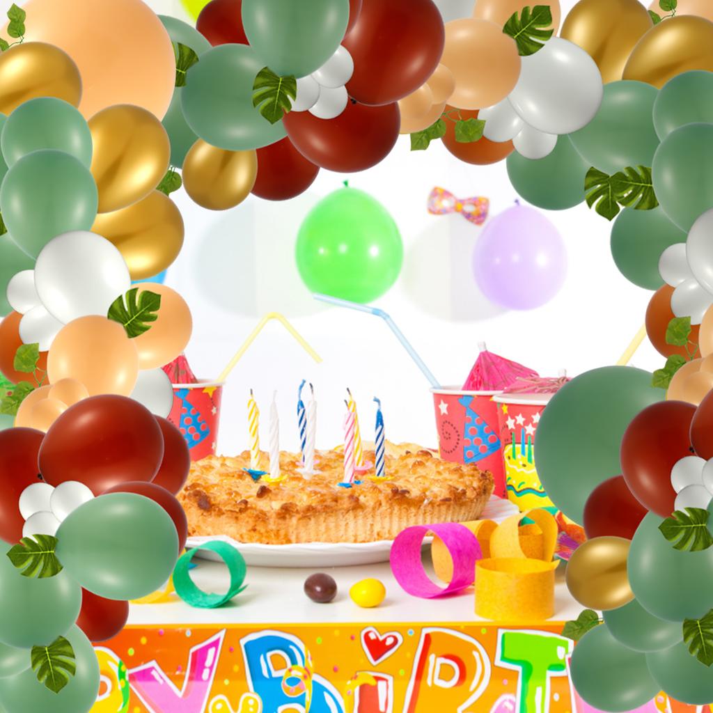 Multiple Sized Balloon Arch Latex Party Balloons Garland Kits Reusable Balloon Set for Wedding Baby Shower Party Decorations