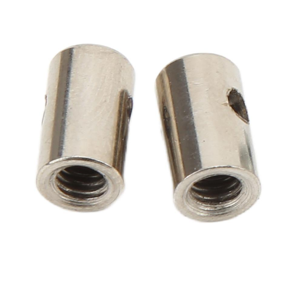 Solderless Design Solderless Cable Nipple Metal Construction Throttle Choke End For Bicycle