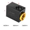Pneumatic 3 8  1 2  Inlet Port Air Quick Exhaust Valve Aluminum Alloy (QE 04 G1 2 )