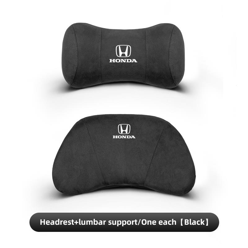 WDM2 Car Neck Protection Pillow Headrest Lumbar Support For Honda Civic Fit Jazz Accord Pilot CRV Odyssey Passport City Shuttle HRV