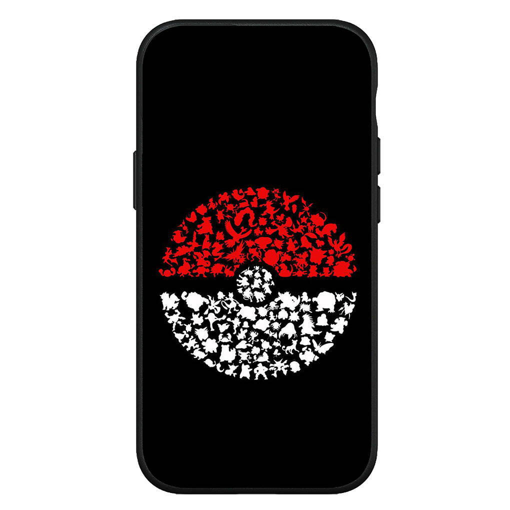 Чехол для iPhone 17 16 15 Xiaomi Poco Redmi Note 14 13 12 11 Pro Max X 16e Samsung Galaxy S25 S24 S23 OPPO Huawei Pokemon Pikachu GO Gengar Чехол для телефона