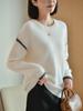 Women's Cashmere Sweater 30% Cashmere 70% Wool Autumn and Winter Cashmere Pullover Soft and Warm