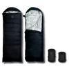Sleeping Black Warm Even In Extreme Structure 1600g Lightweight Compact Top Shell Envelope Type Sleeping Bag Winter Sleeping Bag Spring 3 400T20D