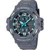 Часы Casio G-Shock GRAVITYMASTER (Аутентичная японская модель) с Bluetooth, Tough Solar и конструкцией из биомассы, GR-B300-8A2JF, мужские серые