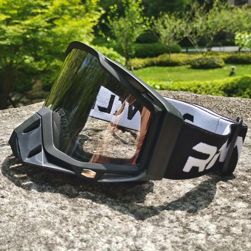 Motorcycle Goggles for Adults - TPU Material, Windproof and Dustproof, Outdoor Sports Glasses for Cycling, Racing, Riding - Unisex