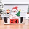 Christmas, Painted, Wooden, Creative DIY, Christmas Calendar Ornaments, Assembled Gifts, Christmas Decoration Ornaments