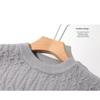 New Men's Autumn and Winter Gradual Change Color Matching High Lapel Sweater Youth Casual Loose Bottoming Knitted Sweater