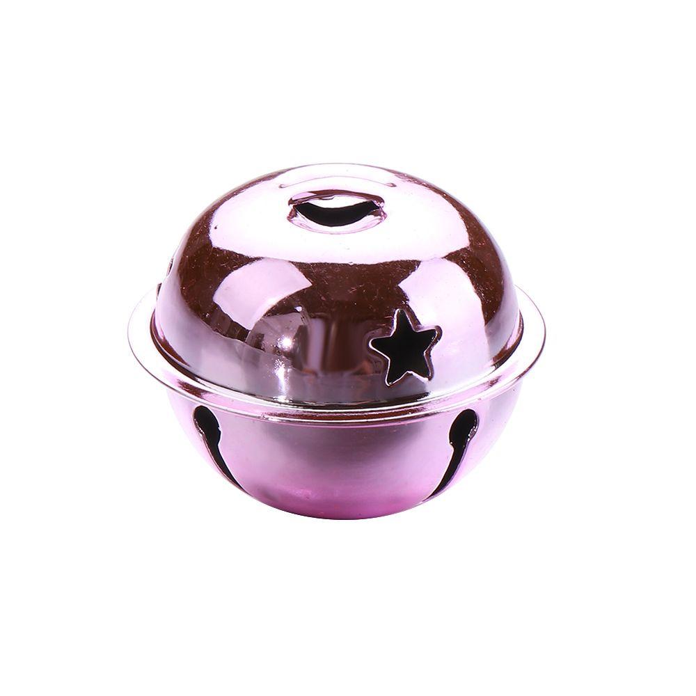 10 шт. 40 мм Поделки Товары для питомцев Украшение для рождественской елки Подвесные украшения Матовые колокольчики Яркий железный Звенящий