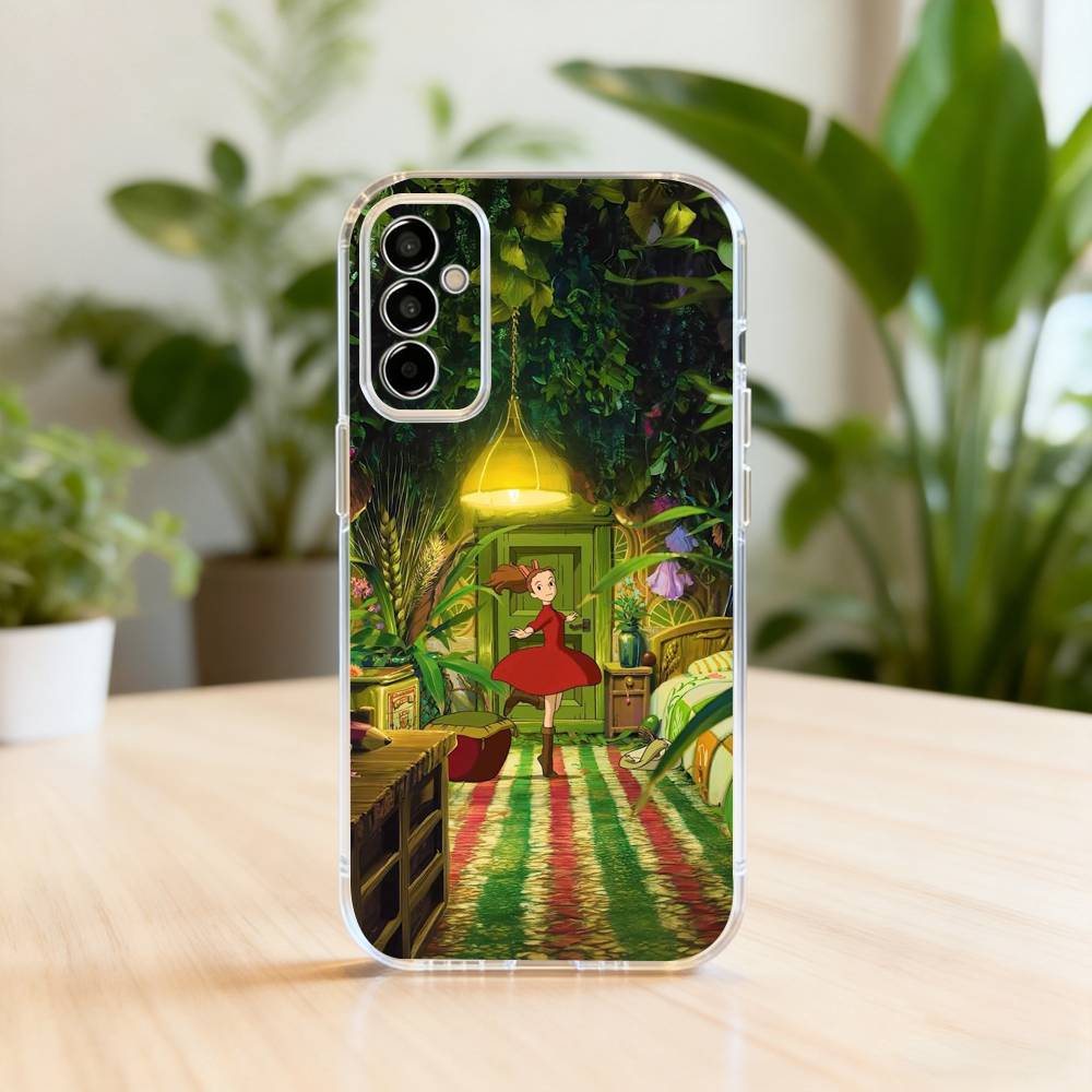 The S-Secret World of A-Arrietty-es Phone Case For SamsungA10,12,20,21S,30,31,40,50,51,52,70,71 Transparent Cover