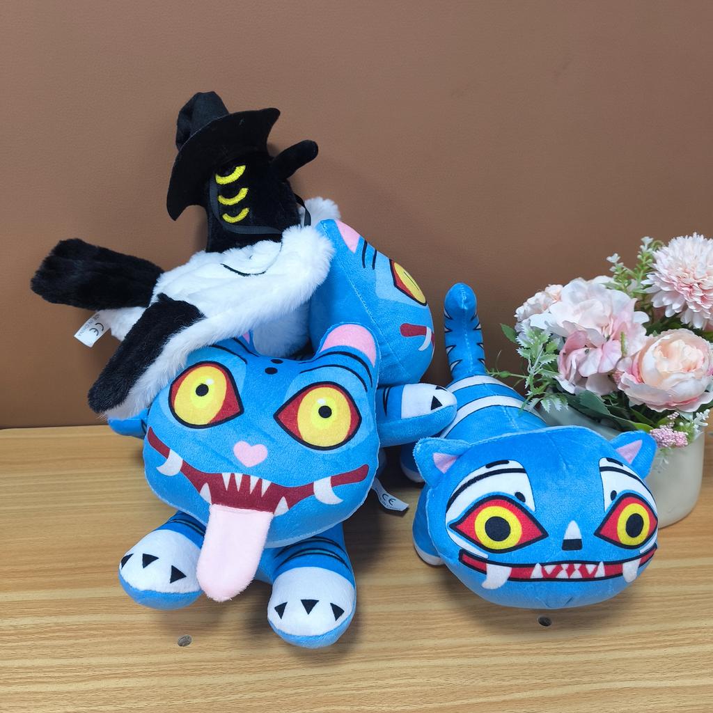 Demon Hunters Tiger Plush Toy Demon Hunters Kpop Accessories Toy Tiger Plushie Doll Demon Hunters Merch Birthday Gift