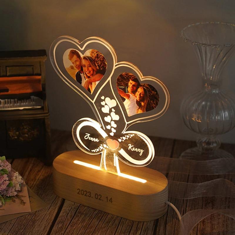 3D ночник Новый Уникальный Креативный Подарок Подарок на Праздник Акриловый ETSY Индивидуальный Подарок