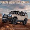 FAJC5 1:32 TOYOTA PRADO Land Cruiser Off Road Vehicle Metal Alloy Diecast Model Car Outdoor Display Collectibles Decorative Gift Boy