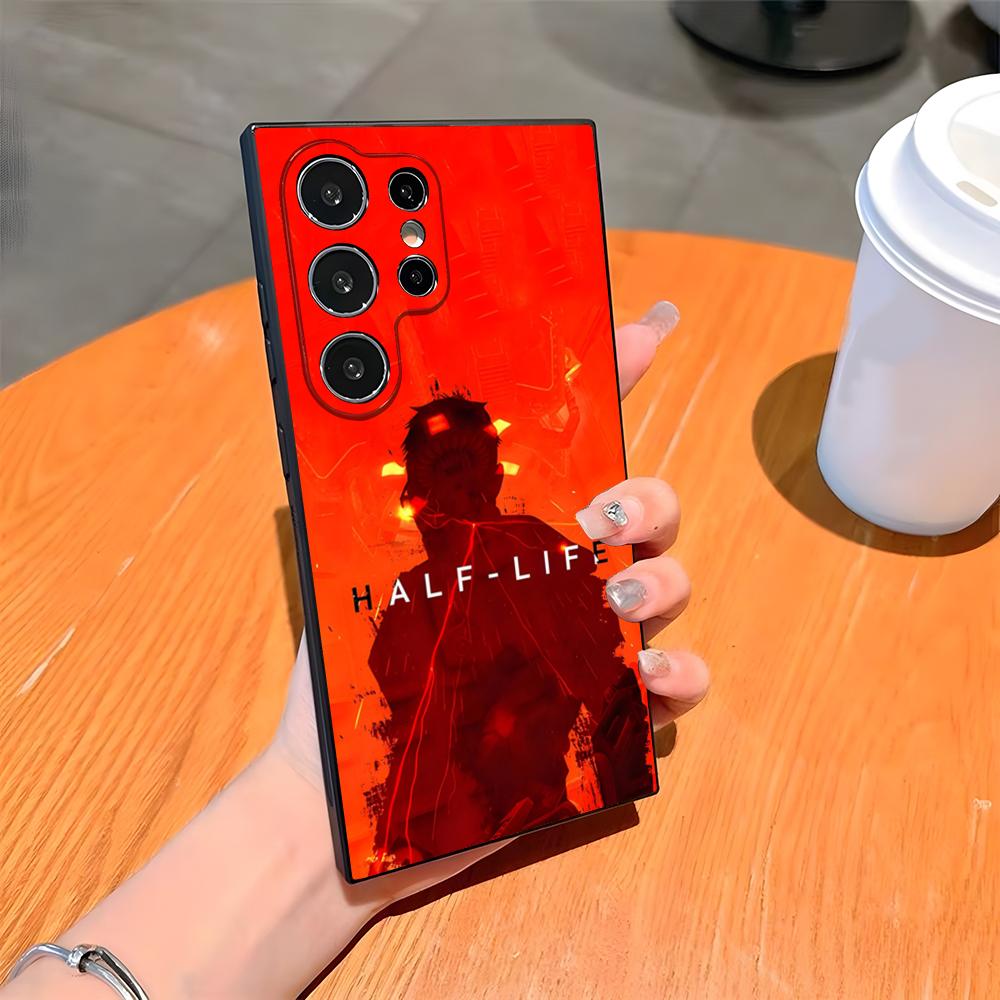 Чехол для телефона с игрой Half Life для Samsung S25 Ultra S24 S23 Fe S22 S20 S21 Plus A54 A34 A53 A16 Задняя крышка