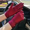 Dance Women Elastic Thin Pure Color Spandex Etiquette Gloves Driving Gloves Sun Protection Anti-UV