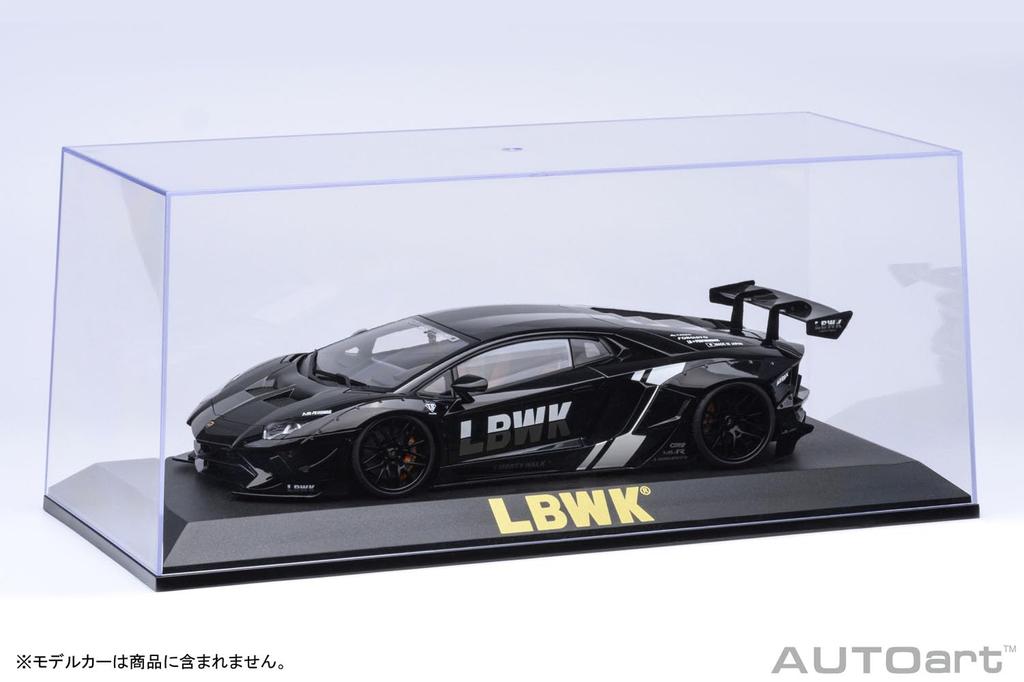AUTOart Special Display Case Scale X 1 1/18 "LBWK" (Gold Logo)