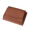 [LTG] Wallet Mini Wallet Short Wallet Men's Ladies Compact Leather Leather Genuine Leather Cowhide Short Wallet Life Wallet Multifunctional Large