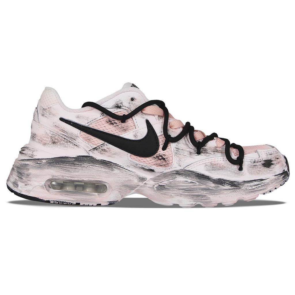 Nike Air Max Fusion Нескользящие Износостойкие Нескользящие Износостойкие Низкие Беговые Кроссовки Женские CJ1671-100(Команда115-)