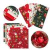 Christmas Cotton Fabric Patchwork Quilted Fabric for Dress Making Shirts Clothes Sewing Patchwork DIY Crafts