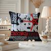 ONE OKBand OONE OK RROCK Cushion Cover Antidustmite Pillowcase Invisible zipper silky short plush Sofa cushion cover