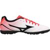Mizuno Потреро Вайд Джуниор. Круглый носок На шнуровке TF Нескользящие Износостойкие Дышащие Низкие Детские Футбольные Бутсы Детские Кроссовки Белые Красные P1GE189262