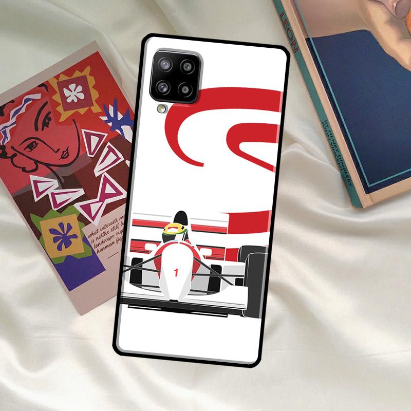 Гонщик Айртон Сенна Чехол Для Samsung Galaxy A14 A34 A54 A12 A22 A32 A52 A72 A13 A23 A33 A53 A52S A71 A51 Чехол