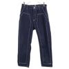 Hickory Straight Denim Pants W30 Navy Jeans Men's Used