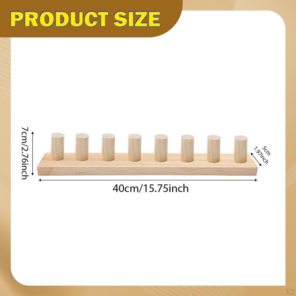 3Pcs Chunky Blanket Looms,Wooden Weaving Loom Portable Yarn Frame Hand Knit Board for Knitting