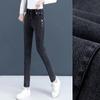 High Waist Skinny Pencil Jeans Femme Korean Stretch Vaqueros Casual Streetwear Slim Denim Pants Button Pantalones Vintage
