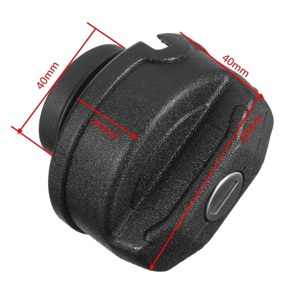 VW LUPO BEETLE Compatible POLO Car Fuel Tank Filler Cap Cover with Two Lockable Keys 1995-2003
