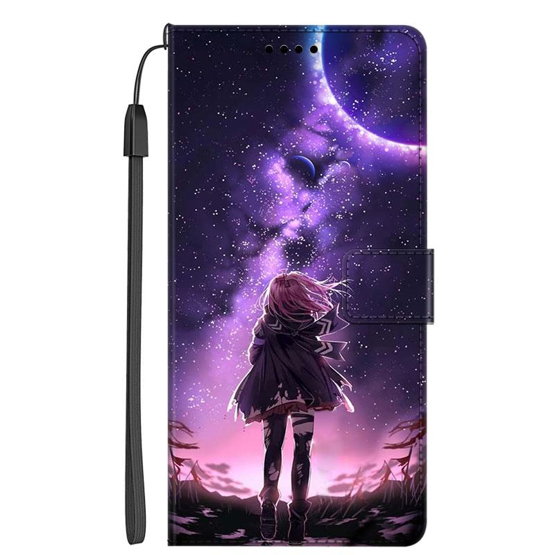 Кожаный Магнитный Чехол для Телефона для Samsung Galaxy M51 M31 M21 M21S M31S M30S M01 M11 Флип-подставка Книжка Чехол-кошелек Сумка Расписной Funda